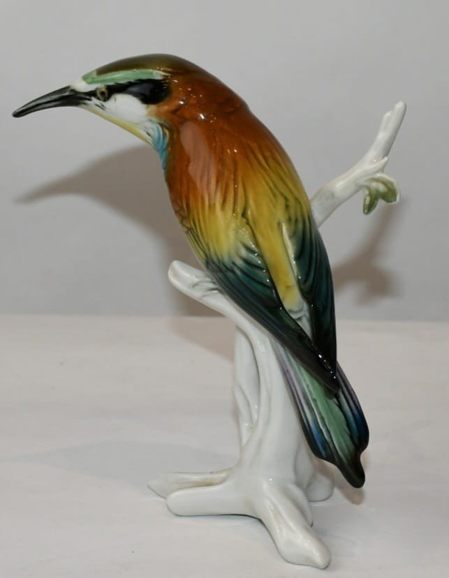  Oiseau En Porcelaine E.N.S  1930-photo-3